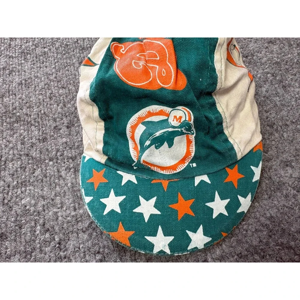 MIAMI DOLPHINS Vintage Early 1990s Hat Childrens Youth Size Team NFL Kids RARE